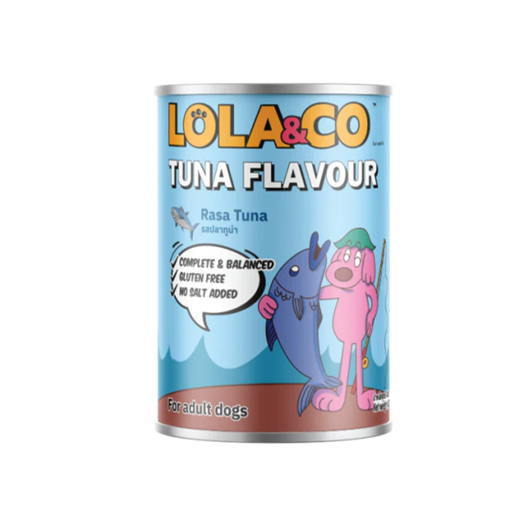 Lola & Co Dog Can Tuna flavour 400g (Pack of 2)